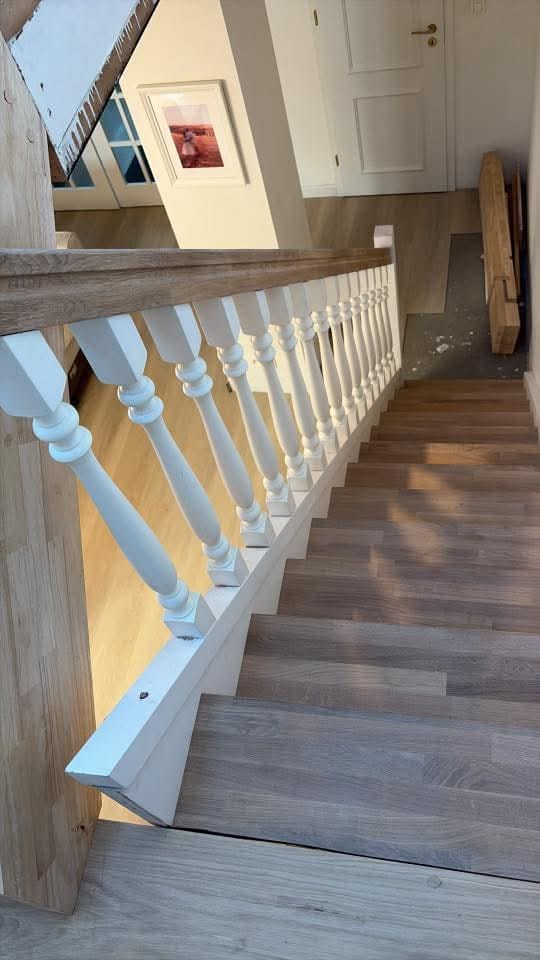 Escalier avant rénovation
