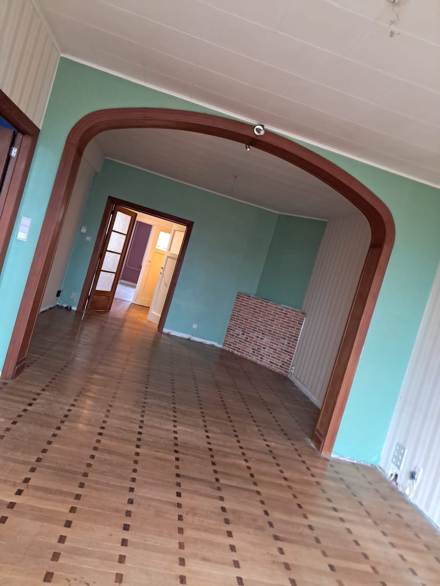 Parquet avant rénovation