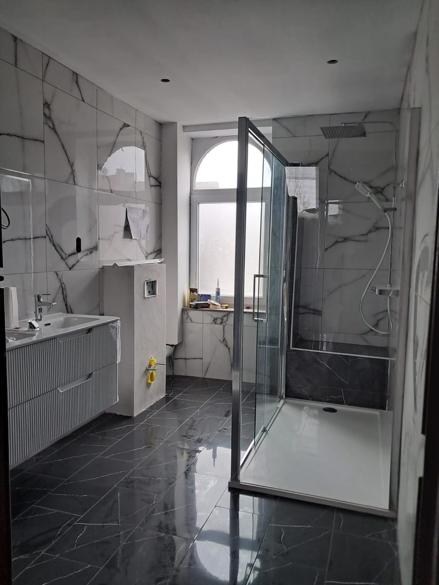 Salle de bain après rénovation